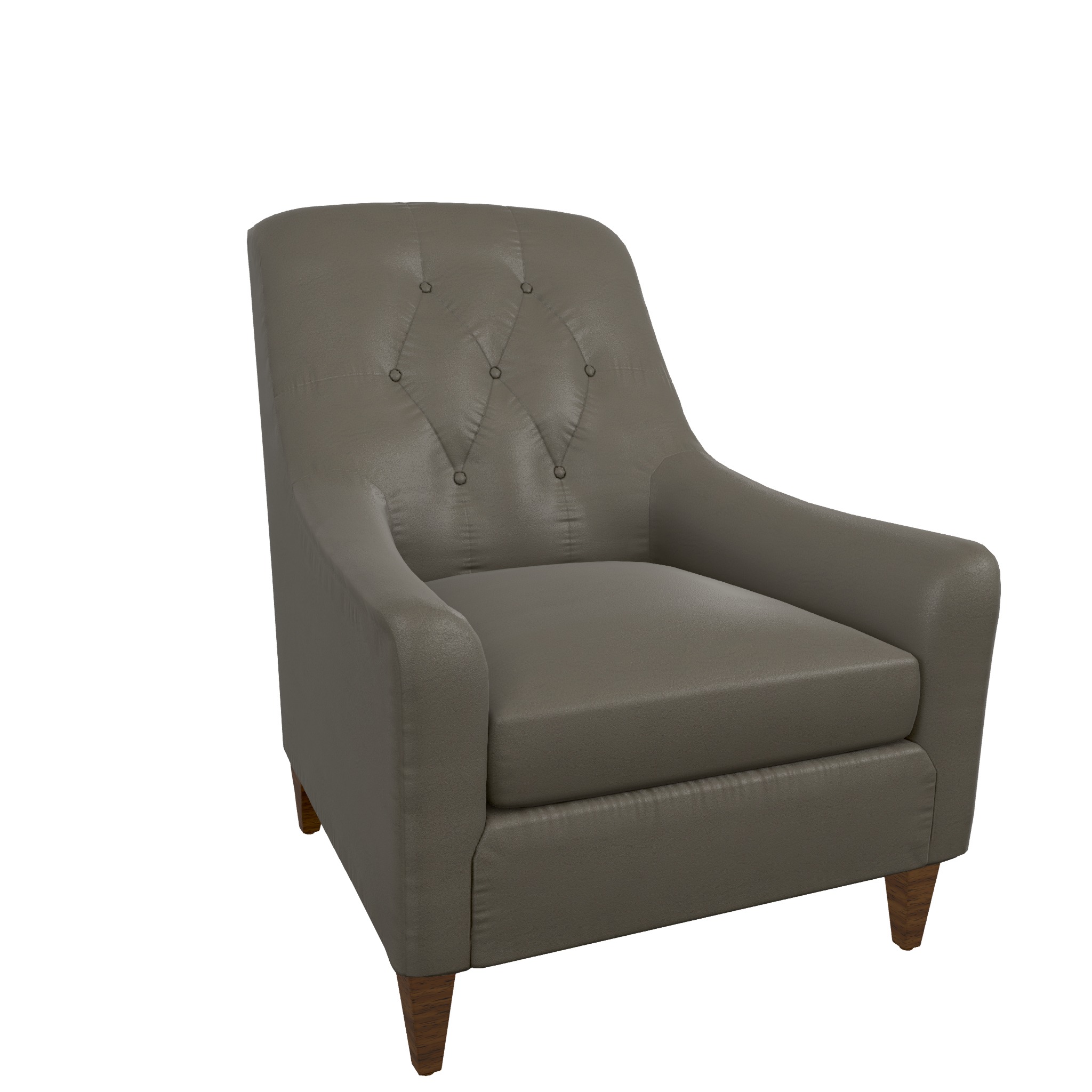Marietta Leather Stationary Chair