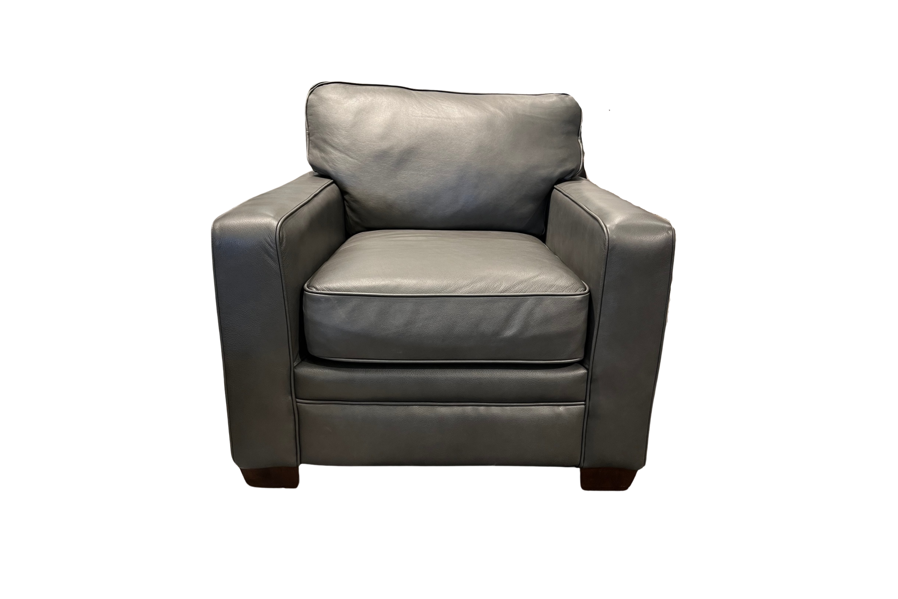 Meyer Leather Stationary Chair