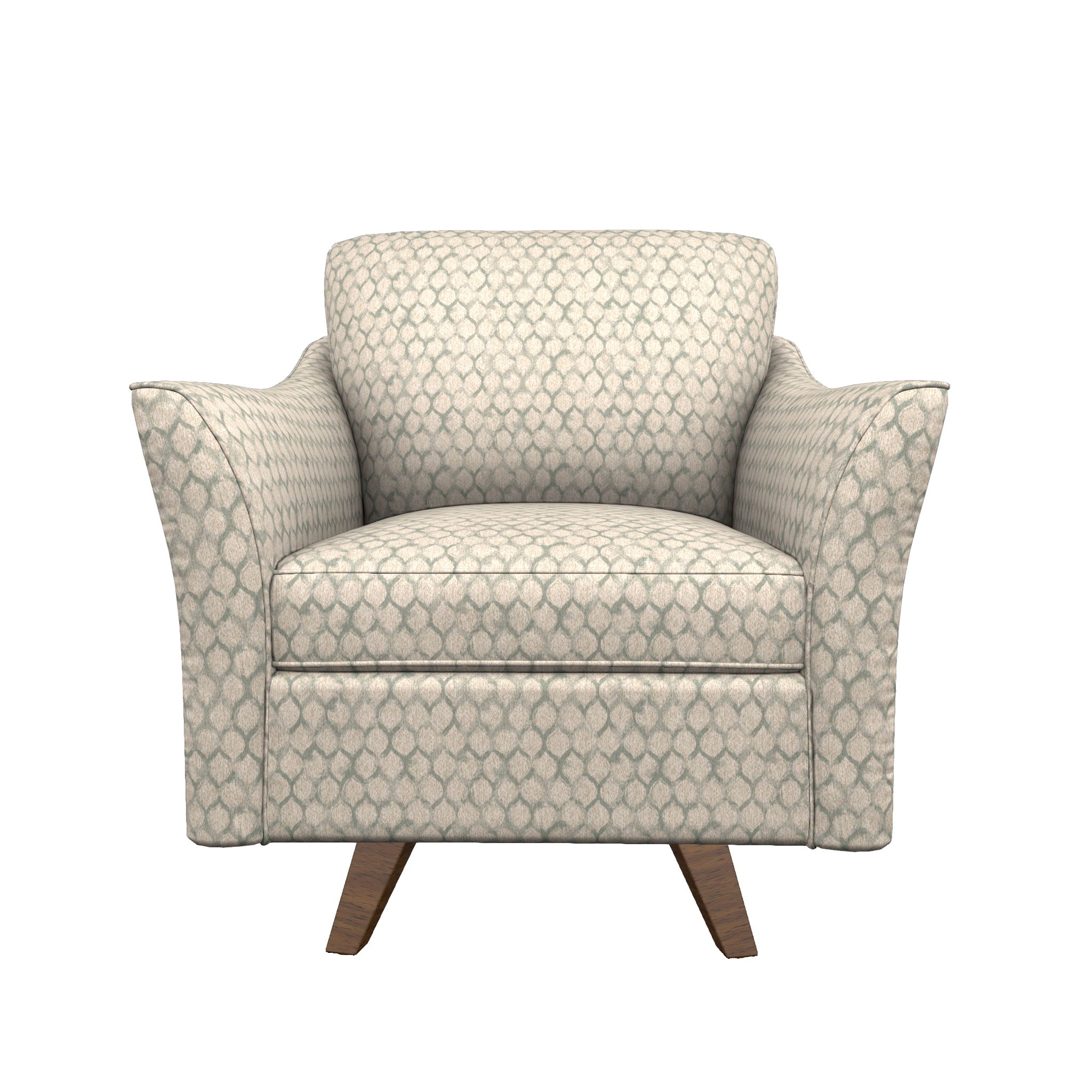 Reegan Fabric High Leg Swivel Chair