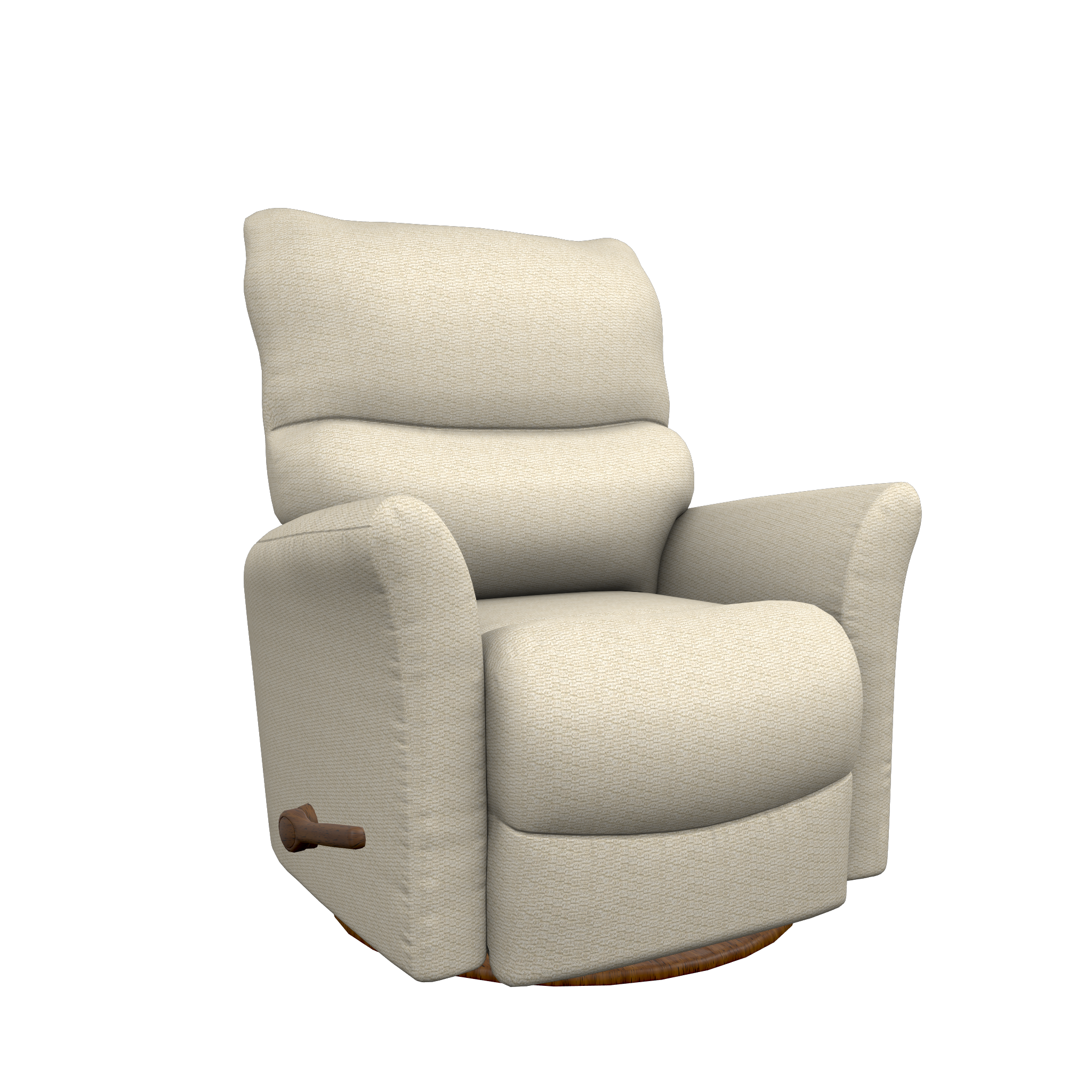 Rowan Fabric Swivel Gliding Recliner