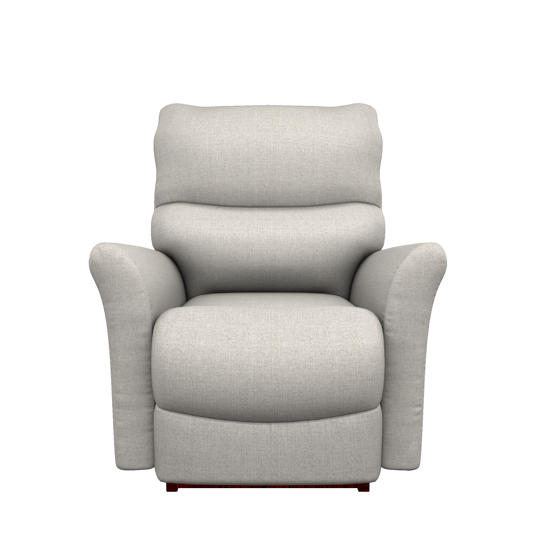 Rowan Fabric Power Rocking Recliner w Headrest & Lumbar