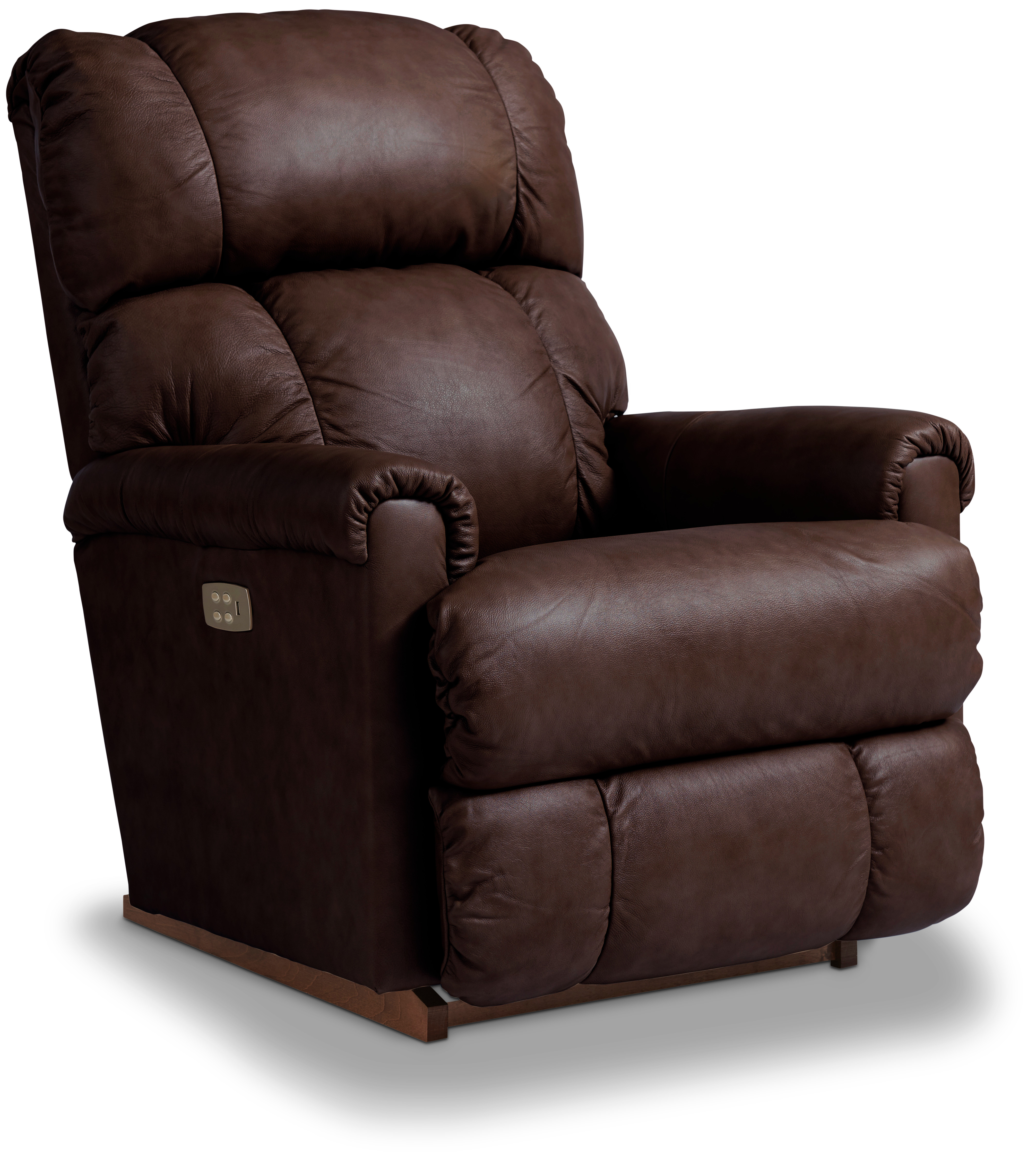 Image - 1 - Pinnacle Leather PowerRecline Reclina-Rocker Recliner