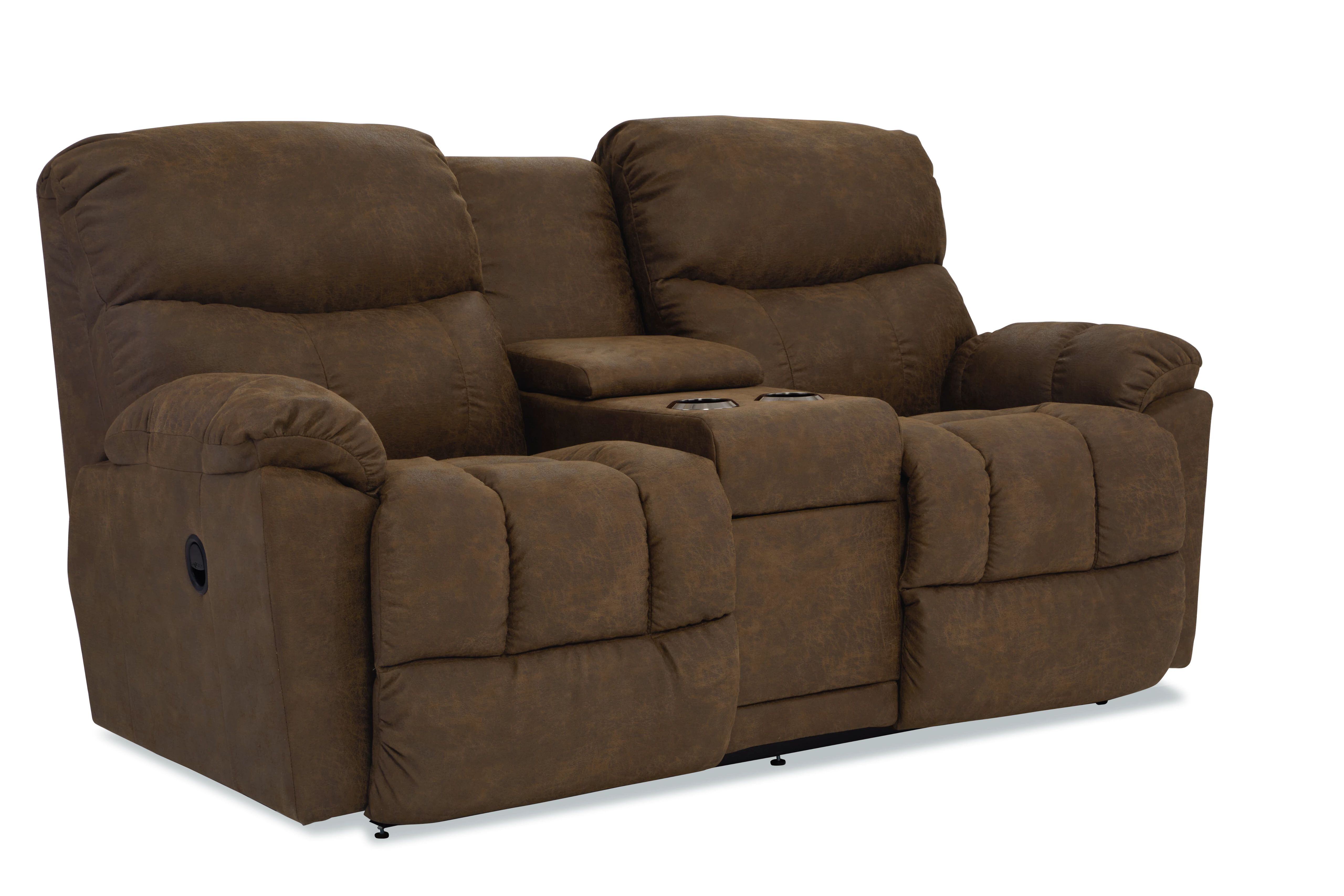 Morrison  Power Reclining Loveseat w/ Headrest & Console