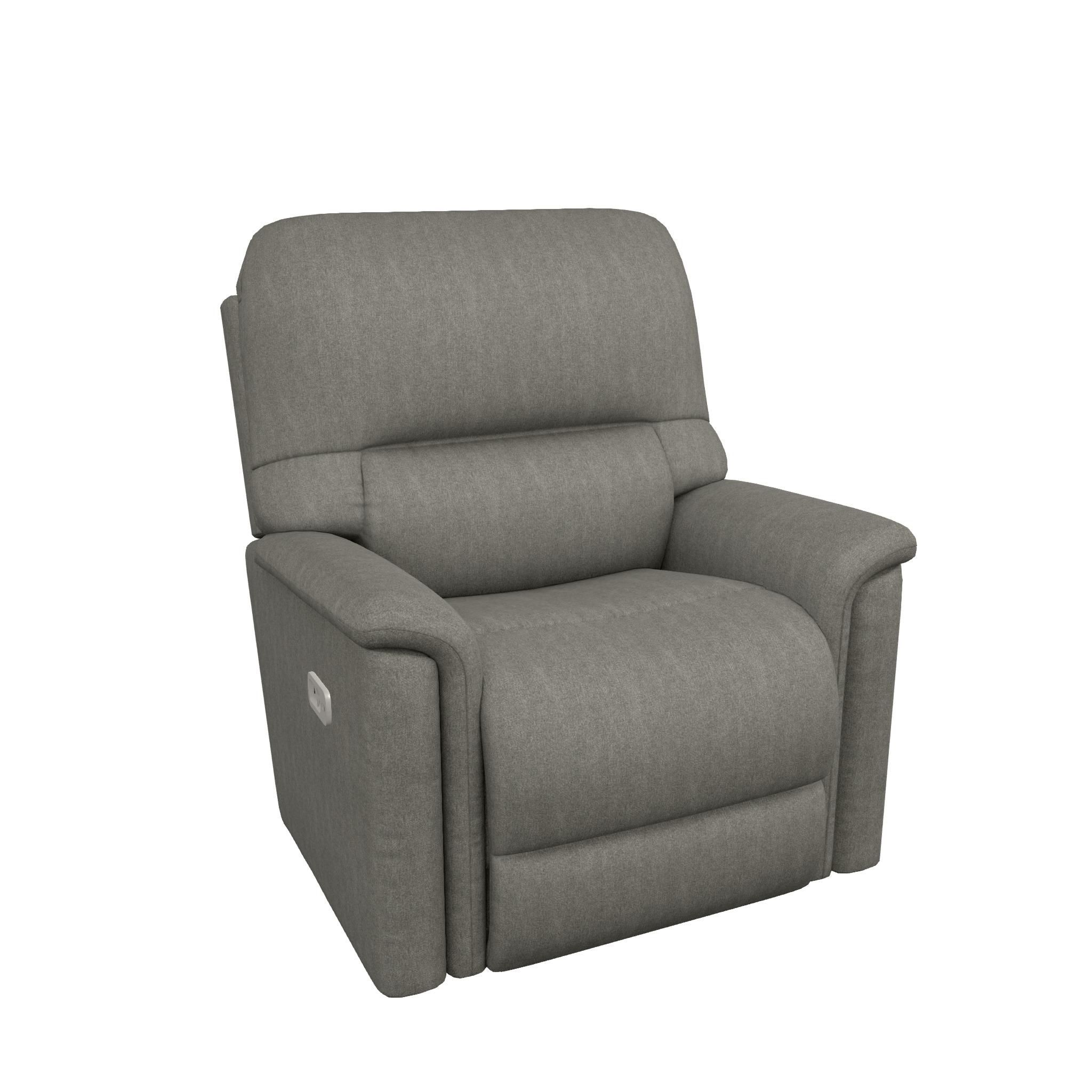 Turner Fabric Power Rocking Recliner w Headrest