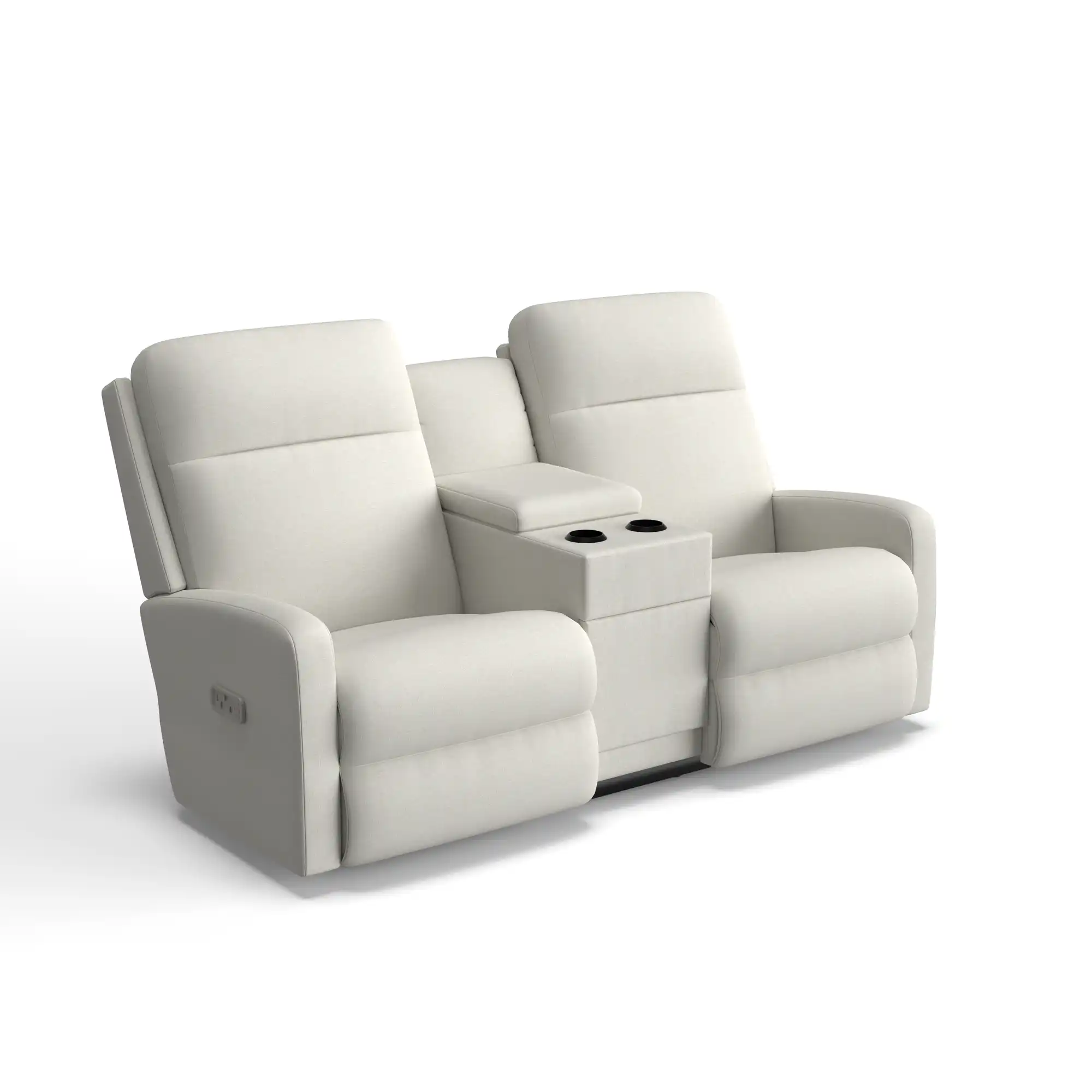 Finley  Power Wall Reclining Loveseat w Headrest & Console