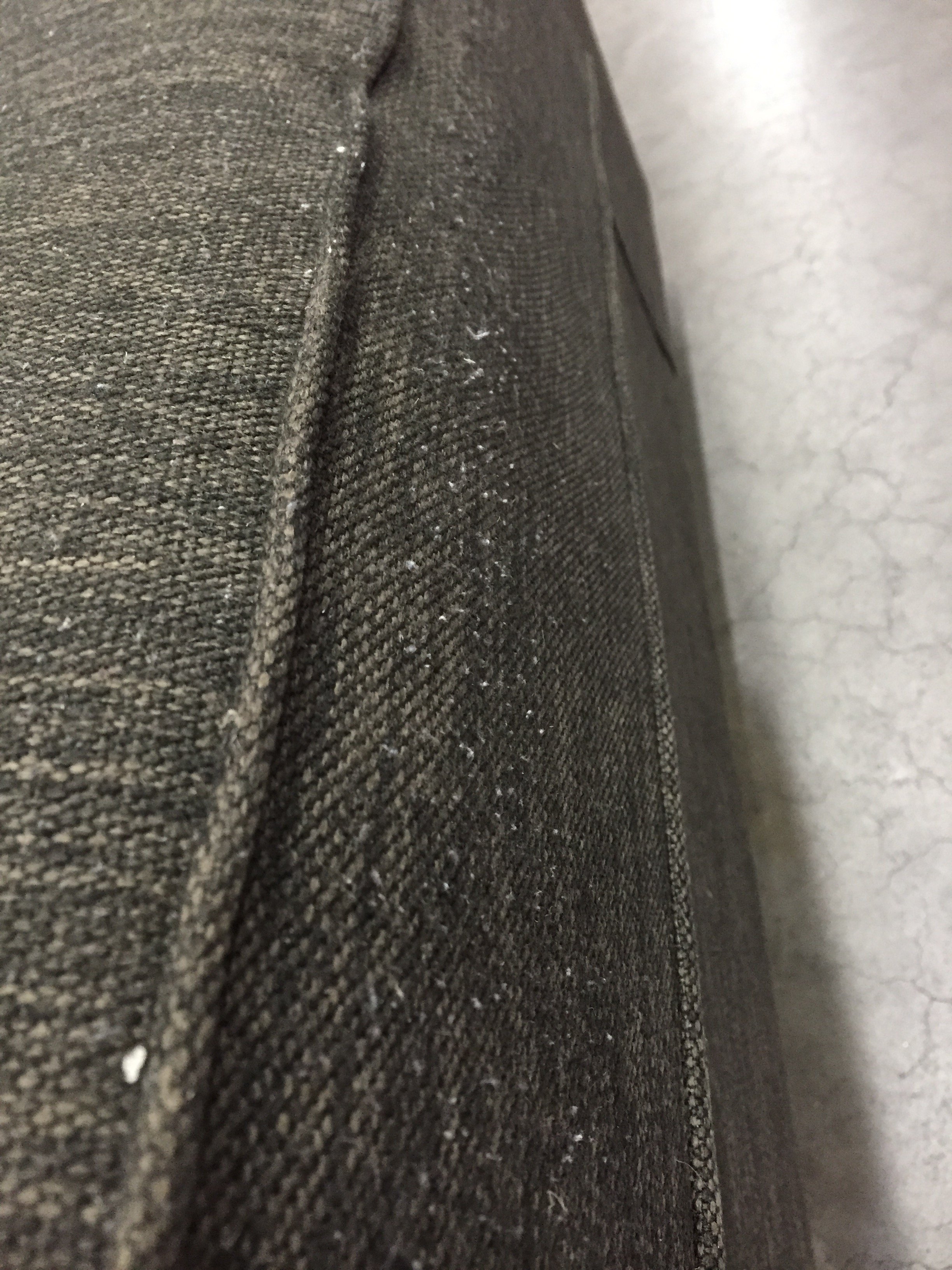 MEYER FABRIC 3 PIECE SECTIONAL - DARK GREY