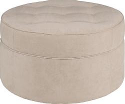 Roundabout Fabric Ottoman
