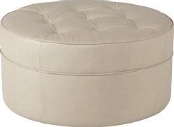 Roundabout Fabric Ottoman