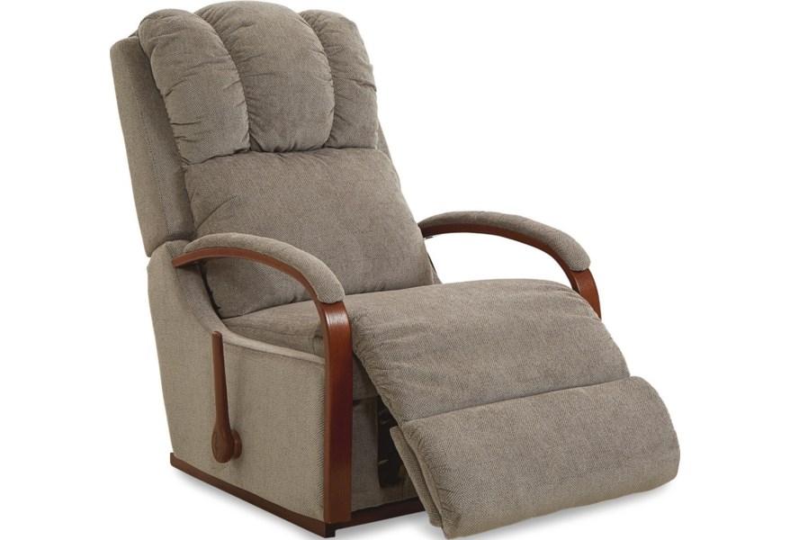 Harbor Town Leather Rocking Recliner