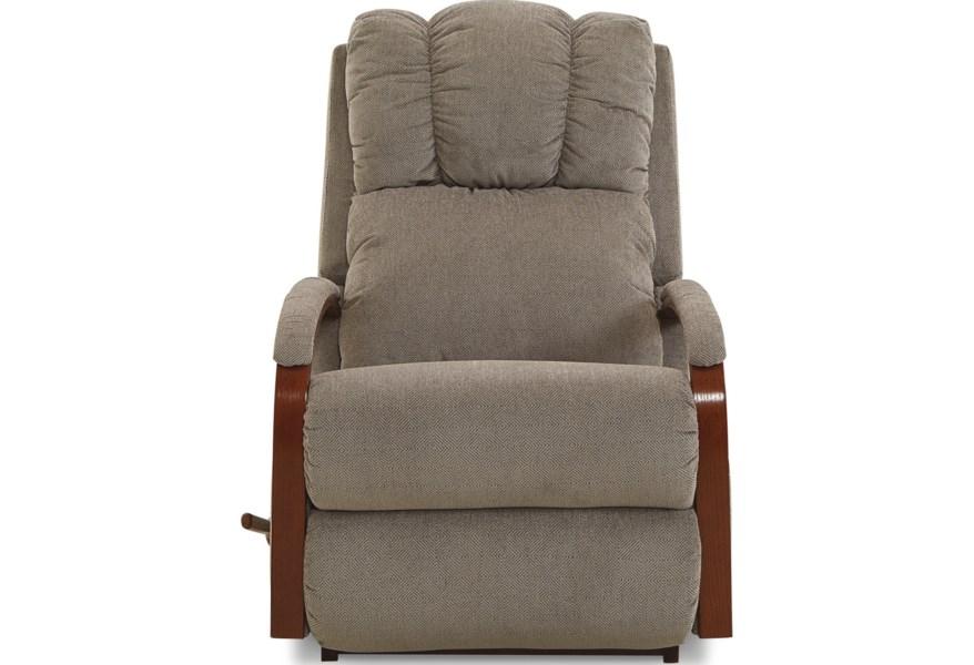 Harbor Town Leather Rocking Recliner