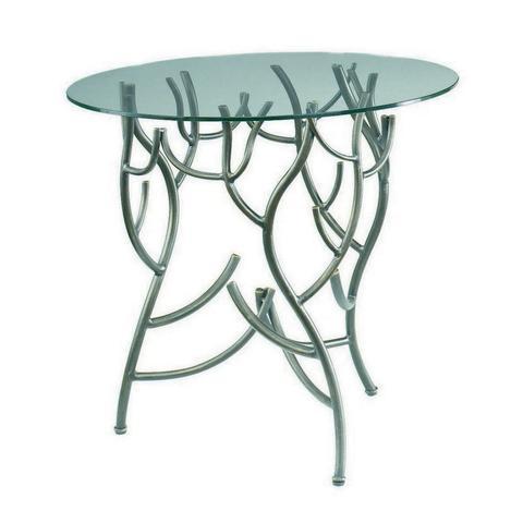 HAMMARY HIDDEN TREASURES TWIG GLASS TOP TABLE