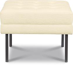 Logan Square Fabric Ottoman