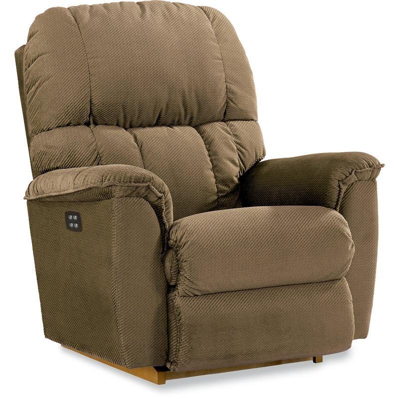 Lawrence Fabric PowerRecline Reclina-Rocker Recliner