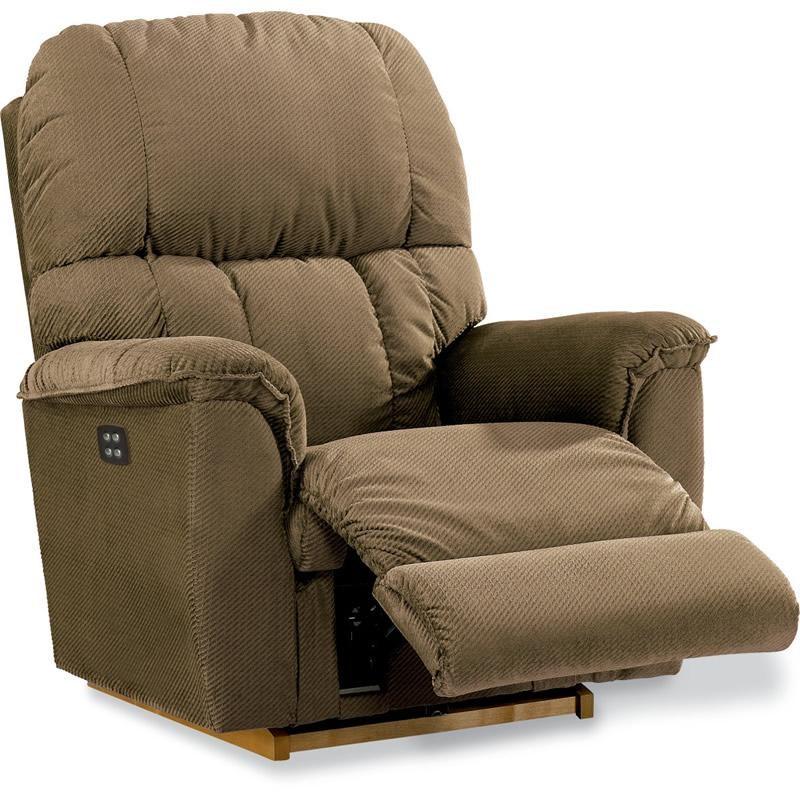 Lawrence Fabric PowerRecline Reclina-Rocker Recliner